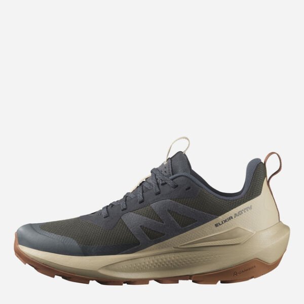 Salomon Elixir Activ Gore-Tex Erkek Outdoor Ayakkabı Krem - 42