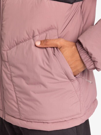 Quiksilver WILD MOUNTAIN TECH JACKET Erkek Mont Lila - XL