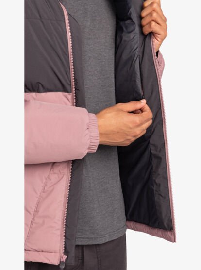 Quiksilver WILD MOUNTAIN TECH JACKET Erkek Mont Lila - XL
