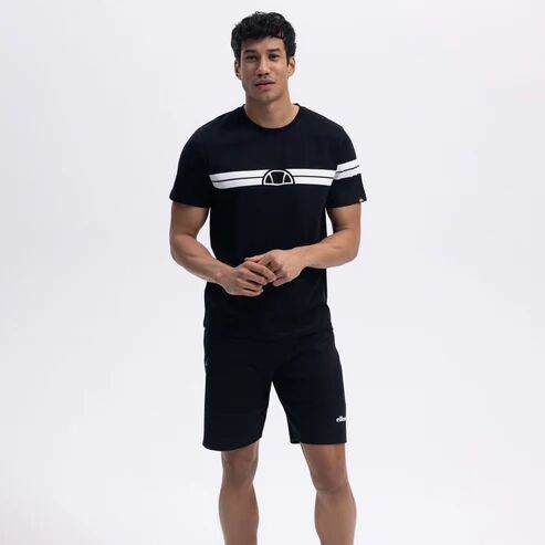 Ellesse Erkek T-shirt M-EM442 Siyah - M