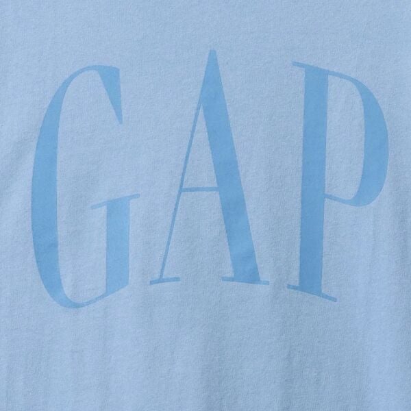 Gap Erkek Çocuk T-shirt V-FRCH LOGO ARCH TEE Mavi - XXL