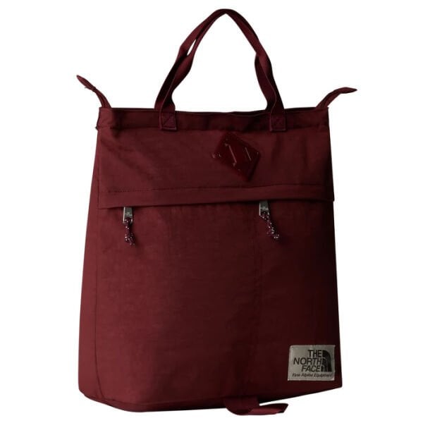 The North Face Berkeley Tote Pack Unisex Sırt Çantası Siyah Bordo - Tek Beden