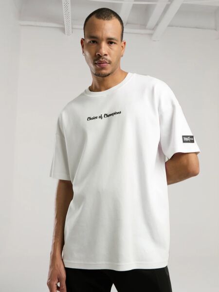 Everlast Champions Collection Erkek Tişört TM0028 Beyaz - XXL