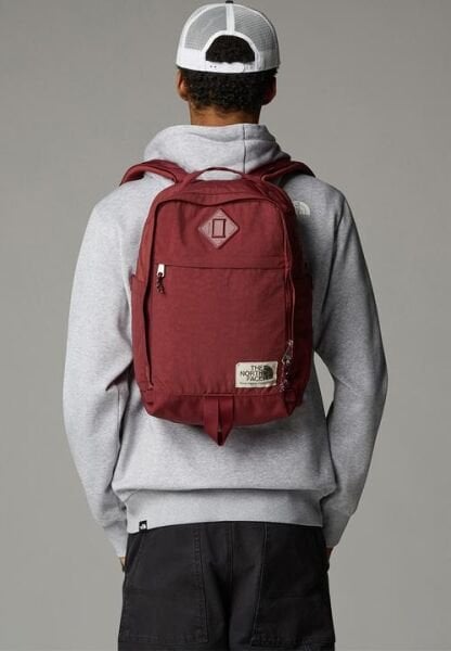 The North Face Berkeley Daypack Unisex Sırt Çantası Siyah Bordo - Tek Beden