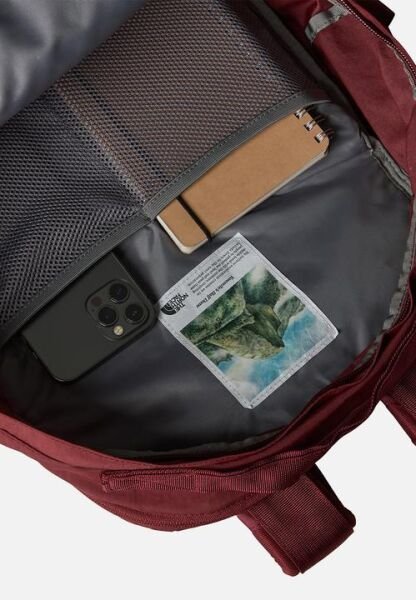 The North Face Berkeley Daypack Unisex Sırt Çantası Siyah Bordo - Tek Beden