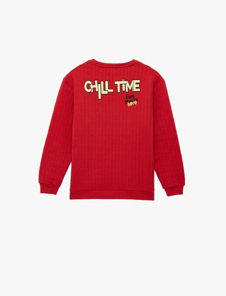 Koton Kırmızı Sweatshirt 6Skb10419Tk Kırmızı - 9-10