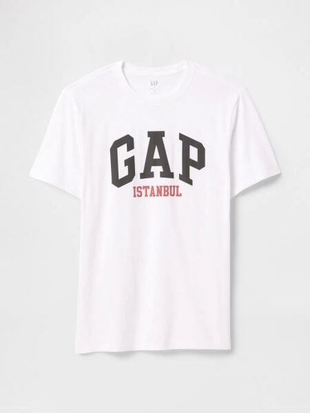 Gap Erkek T-shirt V-FRCH GAP ISTANBUL T Beyaz - M