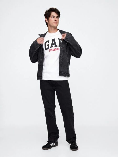 Gap Erkek T-shirt V-FRCH GAP ISTANBUL T Beyaz - M