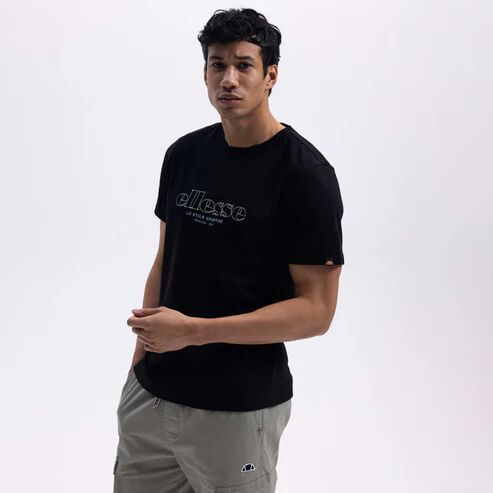 Ellesse Erkek T-shirt M-EM451 Siyah - S