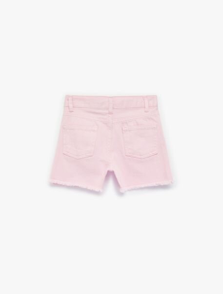 Koton Pembe Şort 6Skg40006Ad Pembe - 9-10