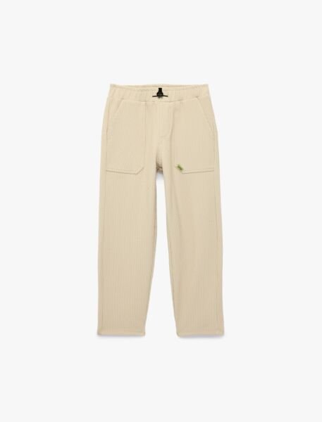 Koton Bej Eşofman Altı 6Skb40104Tk Bej - 9-10