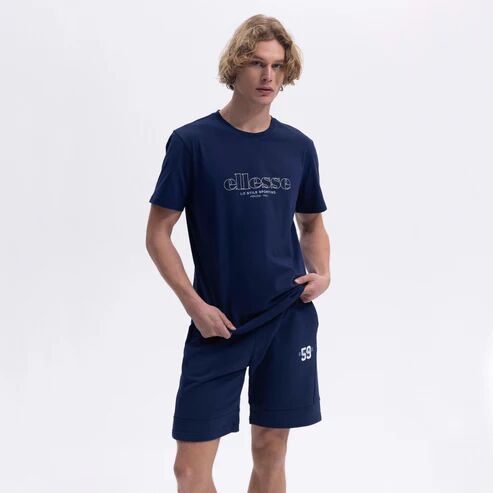 Ellesse Erkek T-shirt M-EM451 Lacivert - L