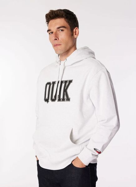 Quiksilver Grıffın Hoodıe Sweatshirt Beyaz - M
