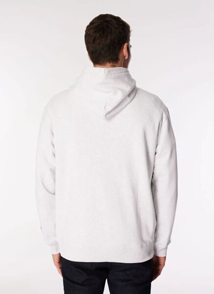 Quiksilver Grıffın Hoodıe Sweatshirt Beyaz - M