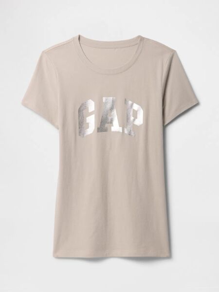Gap Kadın T-shirt V-SS LOGO CLASSIC TEE Mavi - L