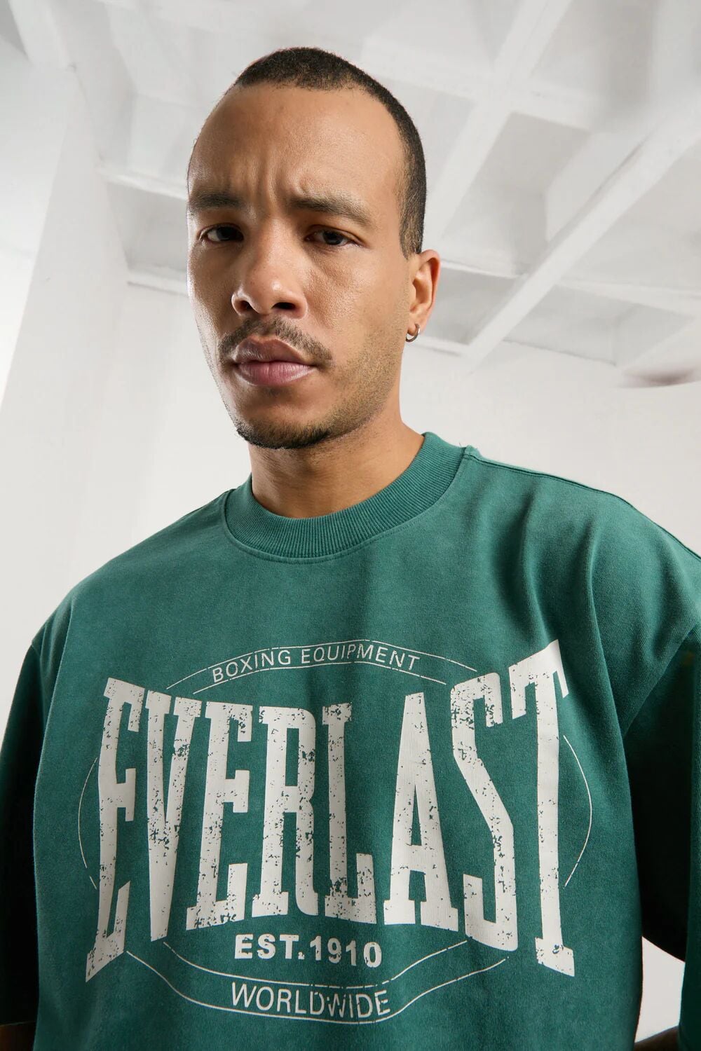 Everlast Authentic Boxing Oversize Erkek Tişört TM0007 XXL