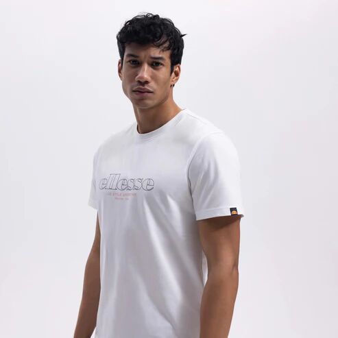 Ellesse Erkek T-shirt M-EM451 Beyaz - L
