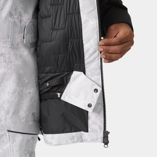 HELLY HANSEN Straightline Lifaloft Erkek Kayak Ceketi 2.0 Gri - XL