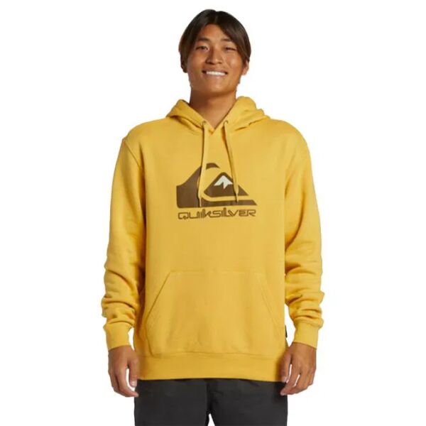 Quiksilver BIG LOGO HOODIE Kadın Sweatshirt Sarı - XXL