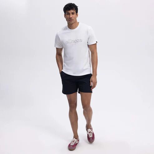 Ellesse Erkek T-shirt M-EM451 Beyaz - XXL