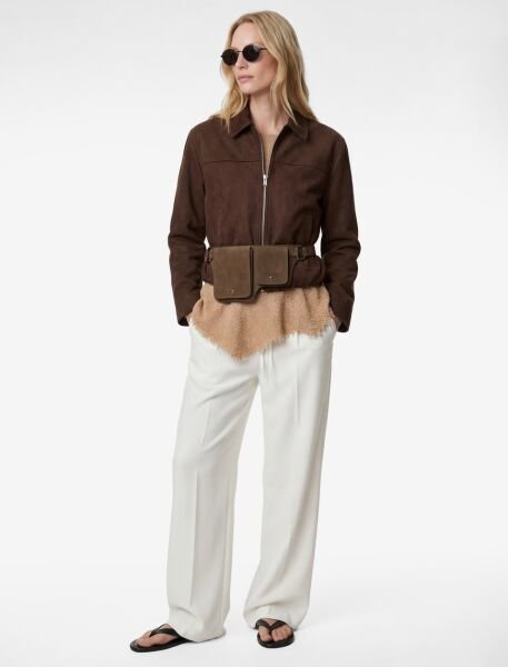 Koton Kırık Beyaz Pantolon 6Sak40048Pw Beyaz - 42