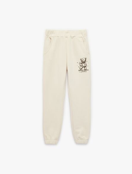 Koton Bej Eşofman Altı 6Skg40144Ak Bej - 9-10