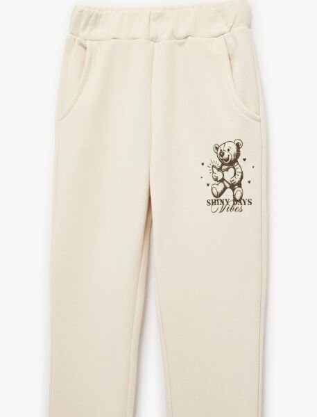 Koton Bej Eşofman Altı 6Skg40144Ak Bej - 9-10