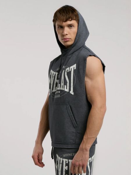 Everlast Authentic Boxing Oversize Kolsuz Erkek Sweatshirt TM0009 Antrasit - L