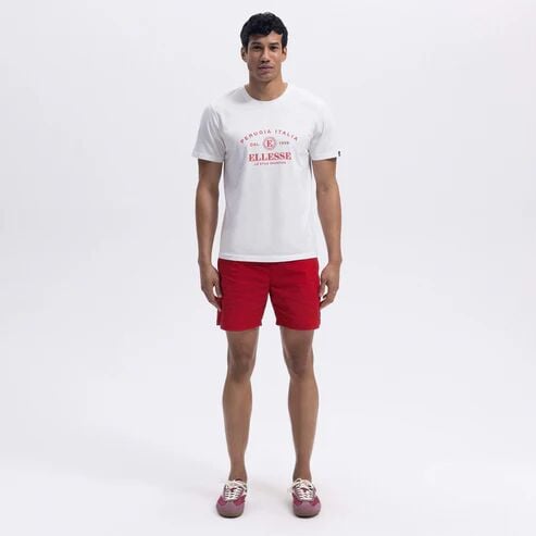 Ellesse Erkek T-shirt M-EM453 Beyaz - XXL