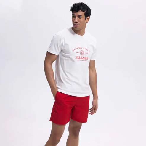 Ellesse Erkek T-shirt M-EM453 Beyaz - XXL