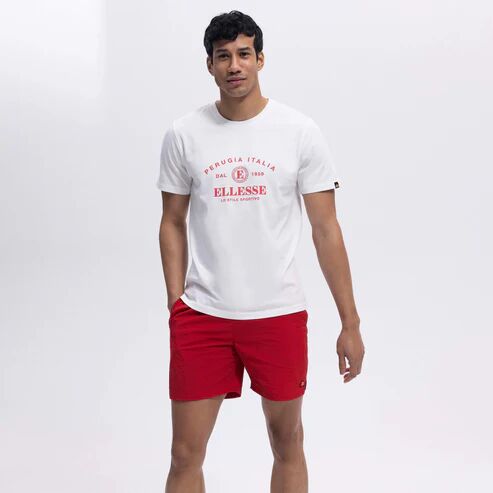 Ellesse Erkek T-shirt M-EM453 Beyaz - XXL