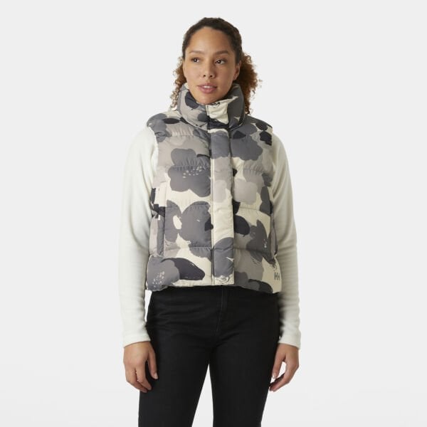 HELLY HANSEN Jade Vest Kadın Şişme Yelek Gri - S