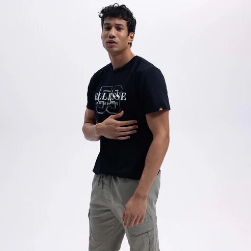 Ellesse Erkek T-shirt M-EM455 Siyah - M