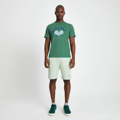 Ellesse Erkek T-shirt M-EM183 Yeşil - XL