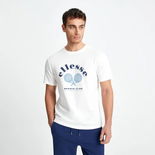 Ellesse Erkek T-shirt M-EM183 Beyaz - XL