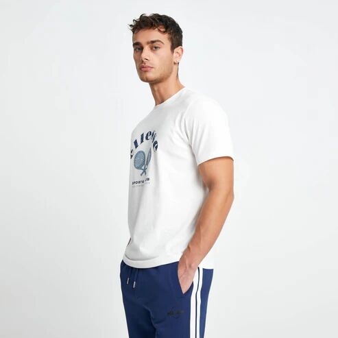 Ellesse Erkek T-shirt M-EM183 Beyaz - XL