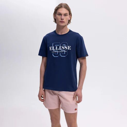 Ellesse Erkek T-shirt M-EM455 Lacivert - XXL