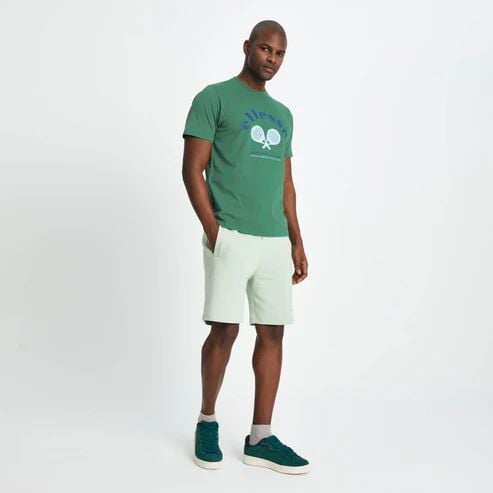 Ellesse Erkek T-shirt M-EM183 Yeşil - XL