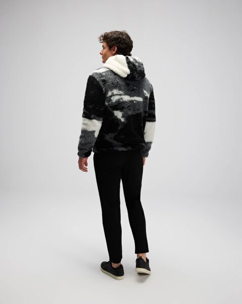 Ellesse Fermuarlı Kapüşonlu Fleece Dış Giyim XL - Gri