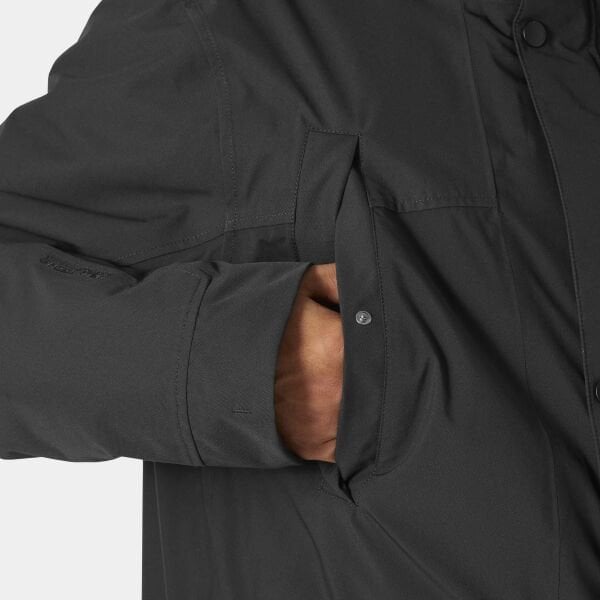 HELLY HANSEN Escape Erkek Parka Siyah - XL