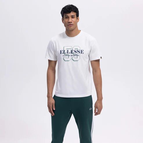 Ellesse Erkek T-shirt M-EM455 Beyaz - XXL