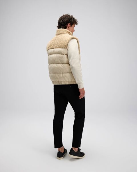 Ellesse Erkek Dolgulu Polar Yelek EM532 XL - Bej