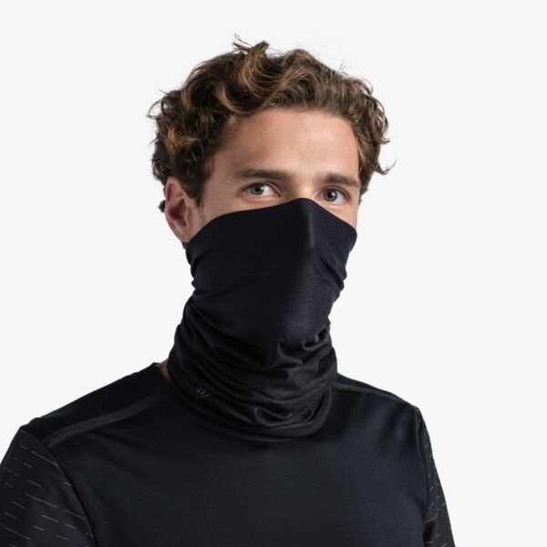 BUFF® COOLNET UV® SOLID BLACK BOYUNLUK Siyah