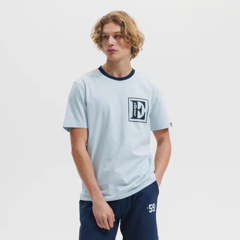 Ellesse Erkek T-shirt M-EM458 Lacivert - L