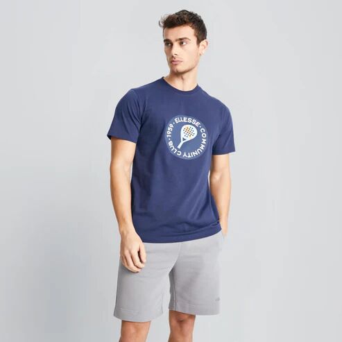 Ellesse Erkek T-shirt M-EM185 Lacivert - XL