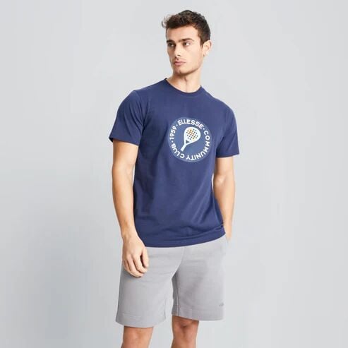 Ellesse Erkek T-shirt M-EM185 Lacivert - XL