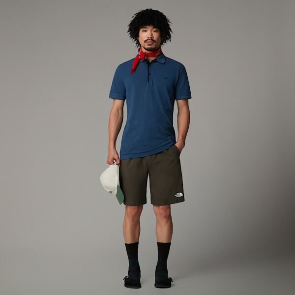 The North Face Essential Regular Erkek Polo T-Shirt Siyah - M