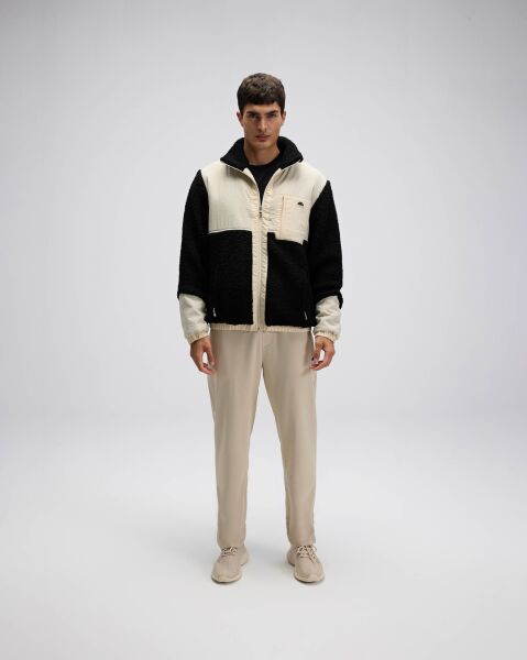 Ellesse Erkek Fermuarlı Polar Mont EM511 Siyah - XL