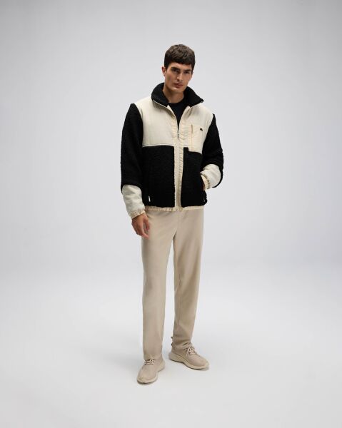 Ellesse Erkek Fermuarlı Polar Mont EM511 Siyah - XL