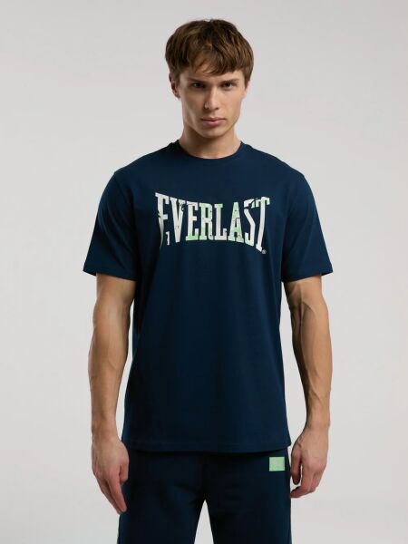 Everlast Boxing Club Logo Erkek Tişört TM0014 Lacivert - L